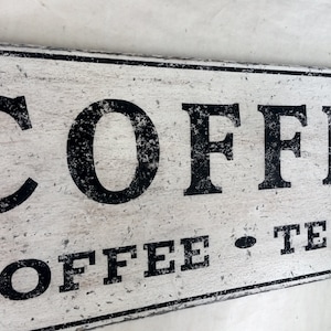 Coffee House Sign - Handmade Vintage style sign