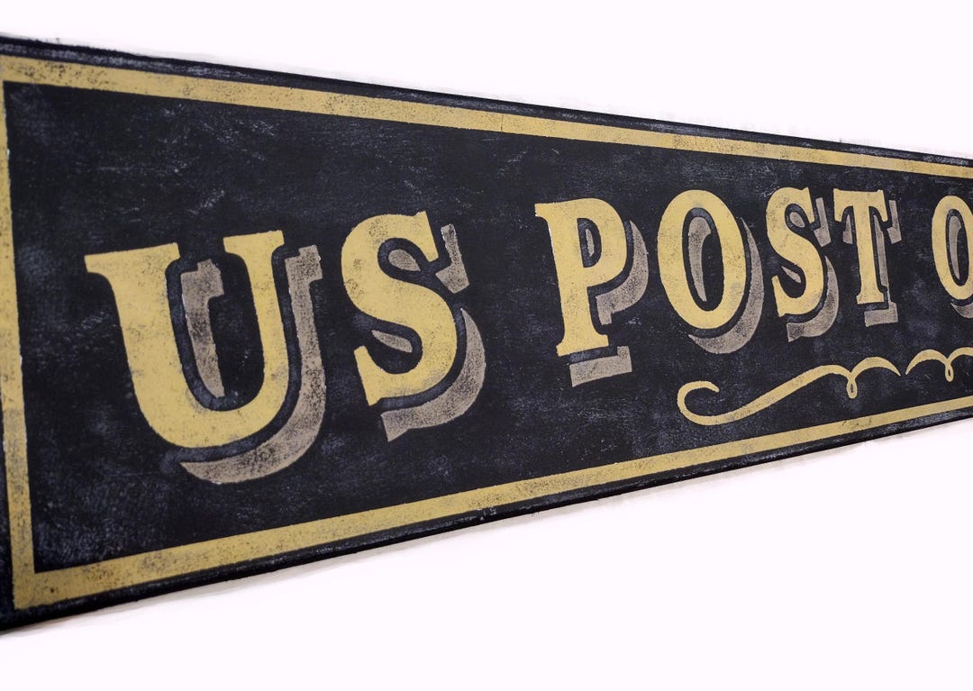 Post Order Sign US Post Office Sign - Hand-crafted Decor - Etsy