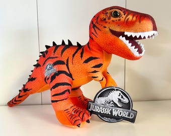 Jurassic World Orange Hybrid T-Rex plush G19
