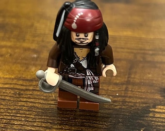 LEGO Pirates of the Caribbean Captain Jack Sparrow minifigure