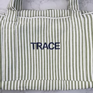 Personalized Boy Duffle Bag Kids Overnight Travel Essential Girls Floral Carryall Name Embroidered Luggage Waterproof Design Striped Weekend
