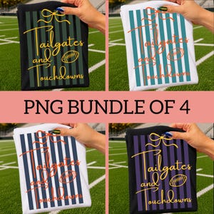 Fotbollssäsong png sportt-shirt touchdown tailgate png fotbollslag png matchdagst-shirt country girl design trendig ränder sublimeringsdesign