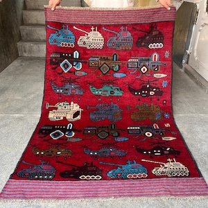 Afghanistan War Rug - Etsy