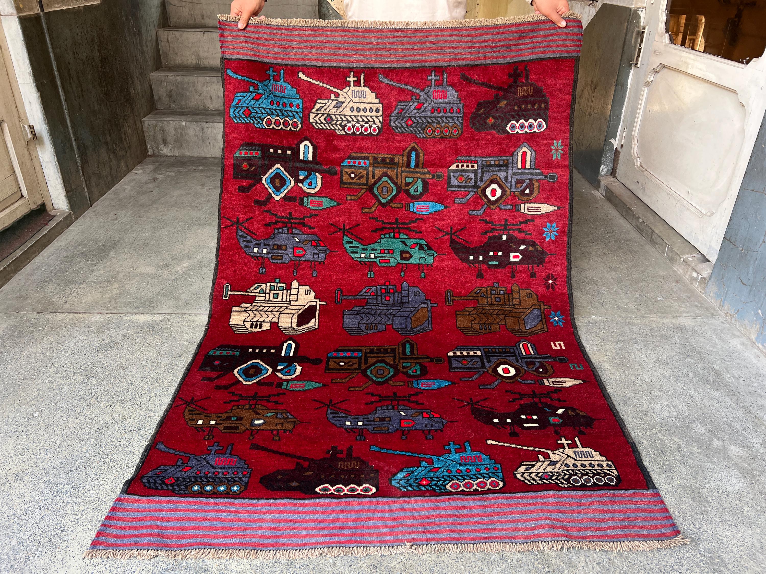 Afghanistan War Rug - Etsy
