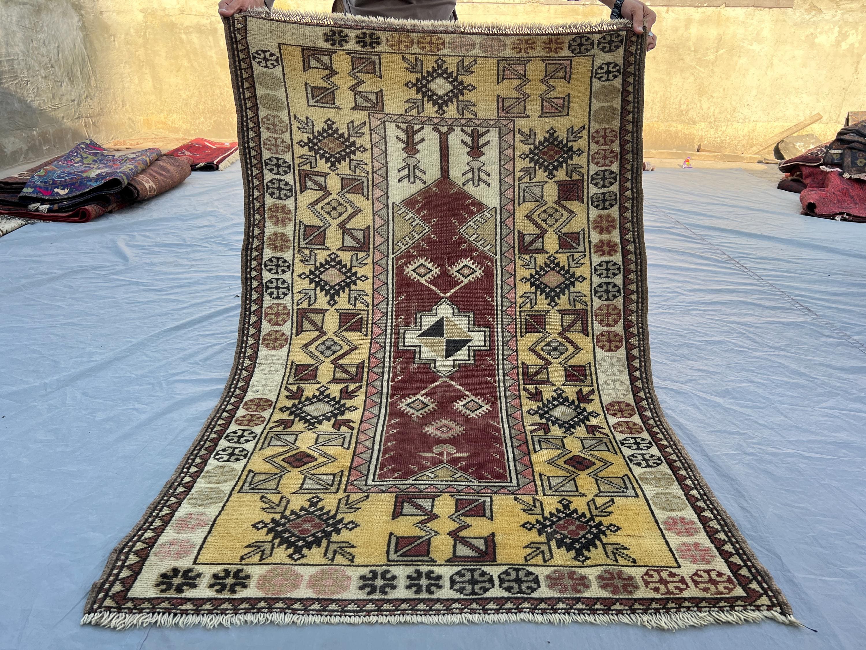 Hereke silk rug - Etsy 日本