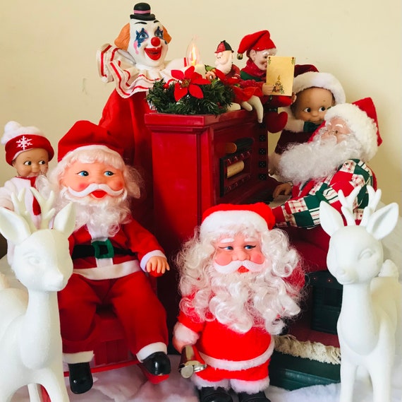 Vintage Santa Claus Doll - Etsy
