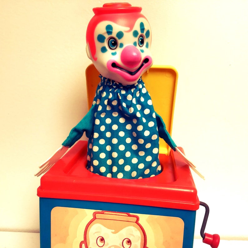 mattel jack in the box clown