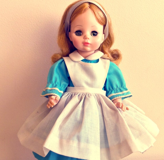 Vintage Madame Alexander Alice In Wonderland Doll 1950s Etsy