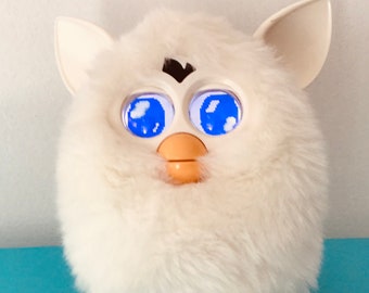 White Snowball Furby
