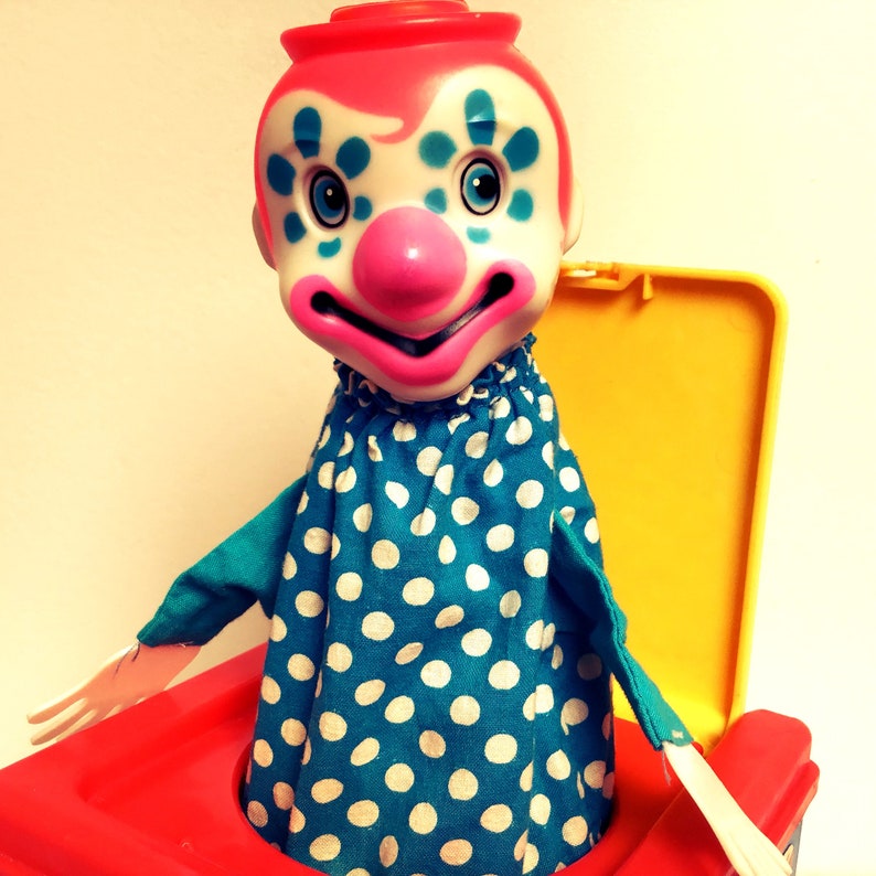 mattel jack in the box clown