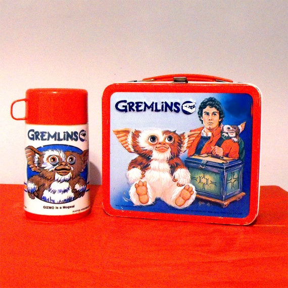gremlins lunch box with thermos