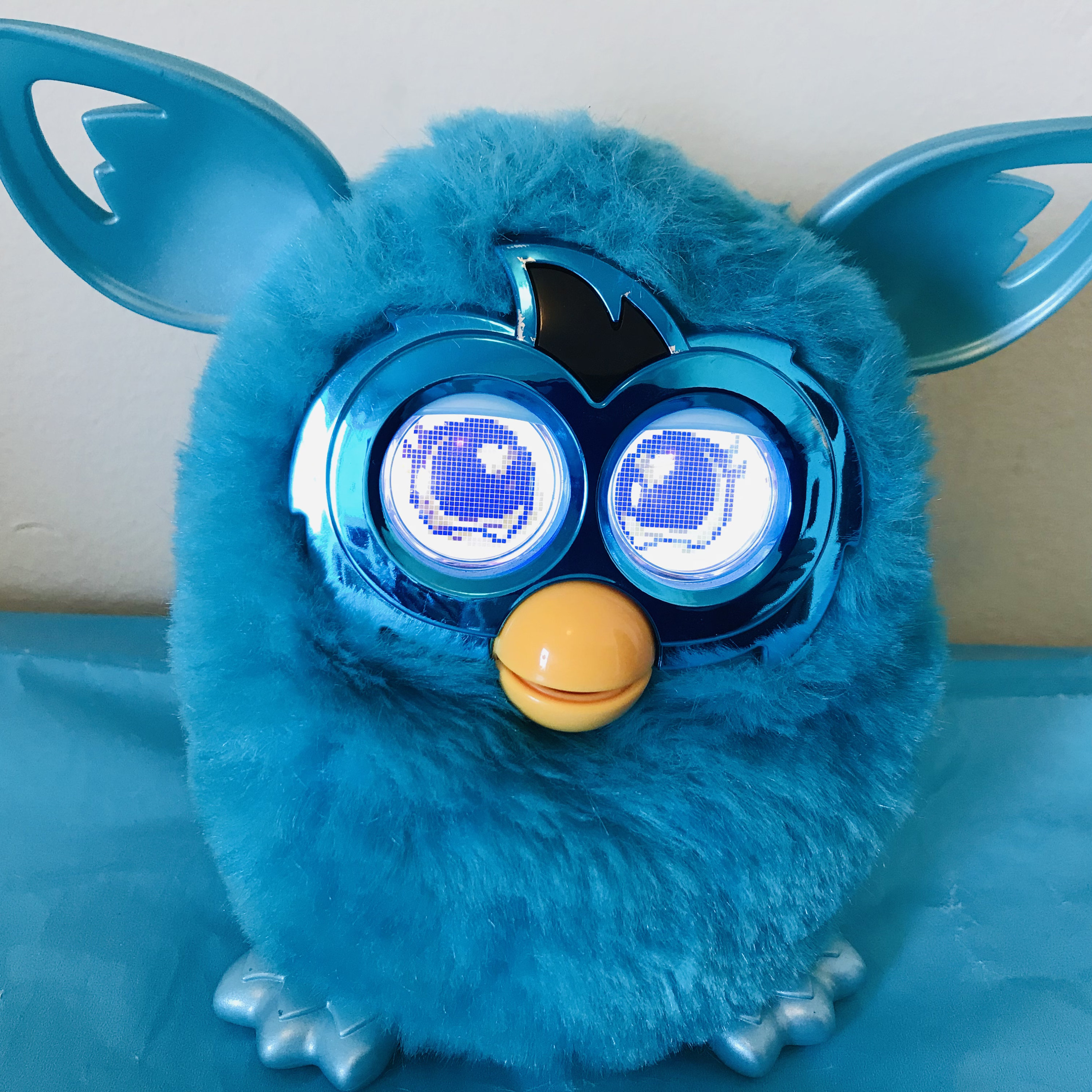 Vintage Blue Furby image pic