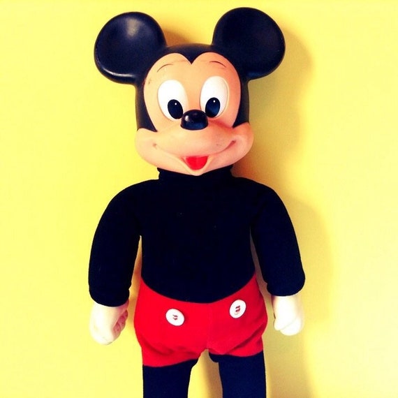 Walking Mickey Mouse Doll | Etsy