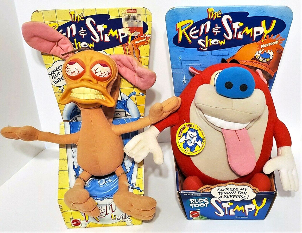 Mattel Nickelodeon 1993 Nicktoons Ren Stimpy Show Ser vrogue.co