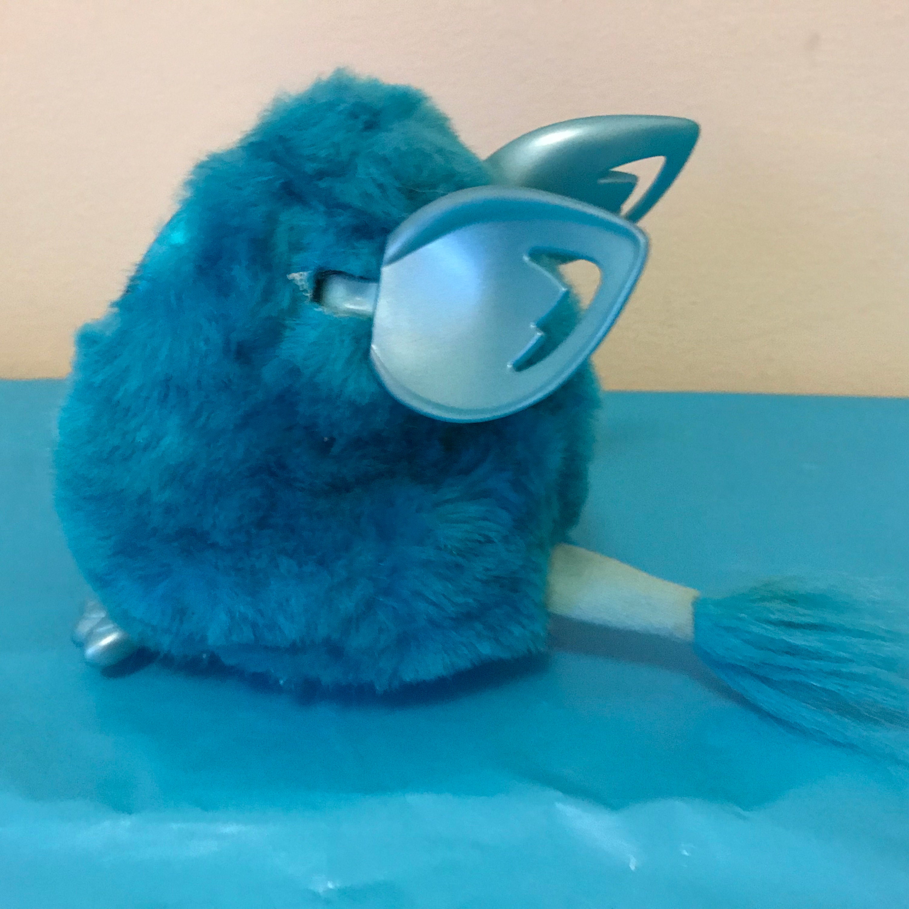 Vintage Blue Furby - Etsy
