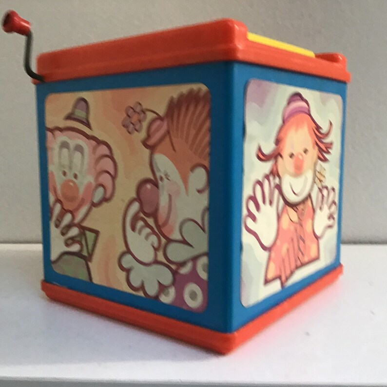mattel jack in the box clown