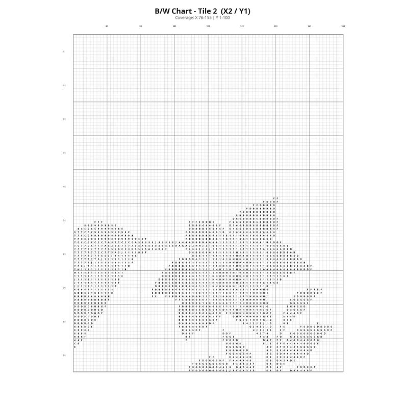 Cross Stitch Pattern Flying Hummingbird, Printable Bird PDF Chart ...