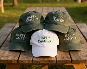 Custom Bachelorette Party Hats, Bride Squad Camping Hats, Personalized Bridal Party Caps, Team Bride Gift, Girls Trip Hats