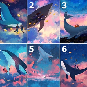 5D DIY Diamond Painting Kit Full Drill, Blue Whale Humpback Whale Mosaic Diamond Kit, Full Drill Square Round
