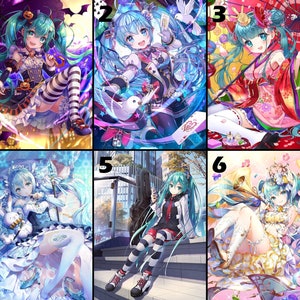 5D DIY Diamond Painting Kit Full Drill, Cartoon Anime Girl Mosaic Diamond Kit, Full Drill Square Round
