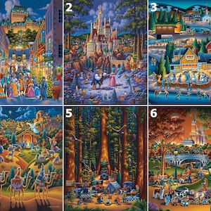 5D DIY Diamond Painting Kit Full Drill, Landscape Winter Camping Castle Mosaic Diamond Kit, Full Drill Square Round