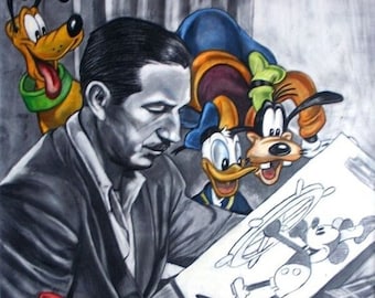 5D DIY Diamond Painting Kit Full Drill, Walt Disney Mickey Minnie Mosaic Diamond Kit, Full Drill Square Round