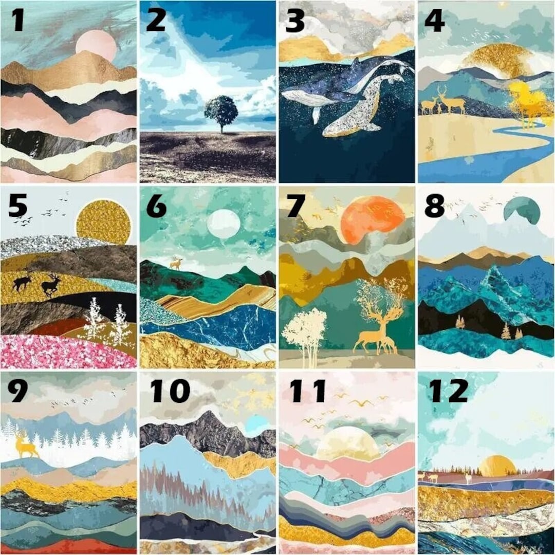 abstract-mountain-paint-by-number-kit-diy-painting-kit-painting-on