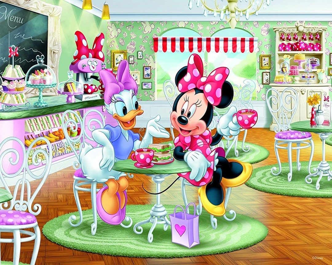 5D DIY Diamond Painting Kit Full Drill, Minnie Mouse Daisy Duck Mosaic ...