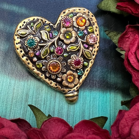 Swarowski Midnight Garden Heart Necklace Swarowski Midnight Garden Heart Necklace