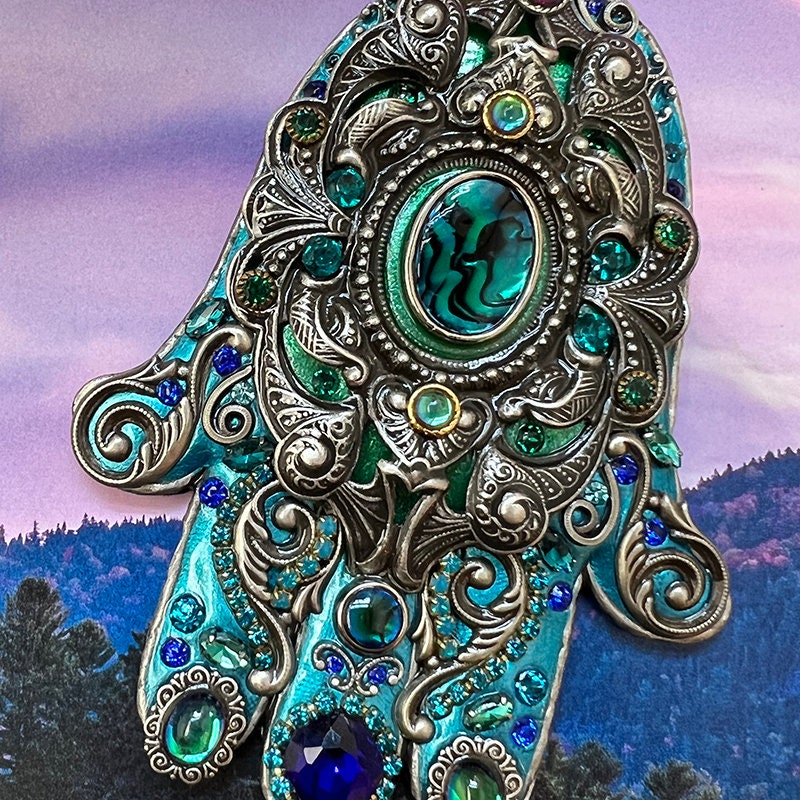 Michal Golan Handmade Regal Wall Hamsa