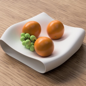 Frutero de diseño "Flow": un accesorio escultural para un hogar con estilo | Moderno y elegante