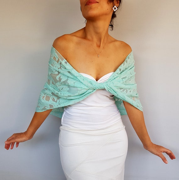 lace bridal wrap