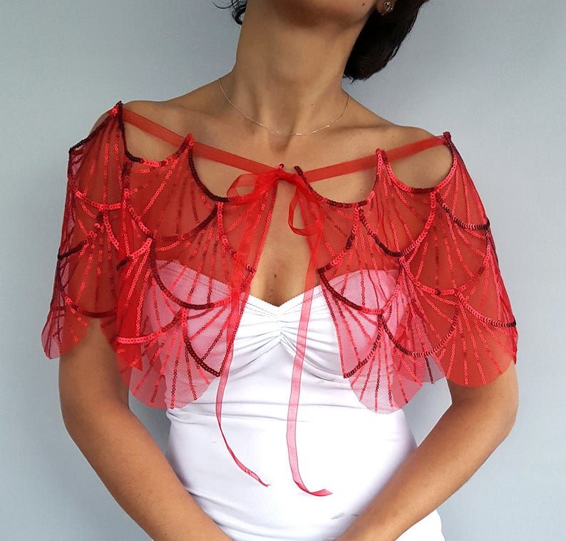 etsy wedding cape