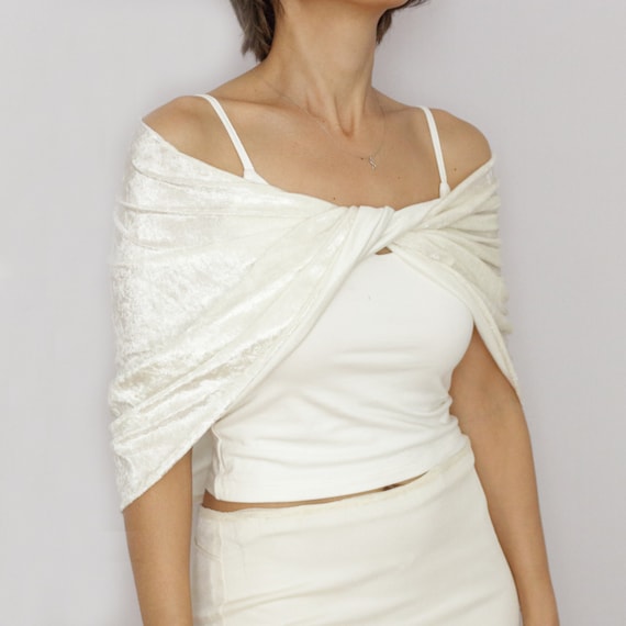 Off shoulder cheap shawl