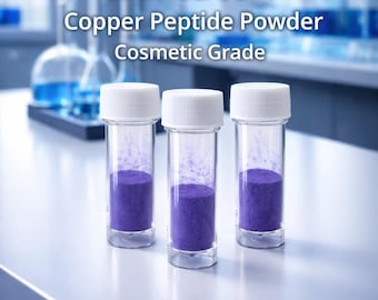 GHK-Cu 99% Pure Copper Peptide Powder | Cosmetic Grade | DIY Skincare Ingredient