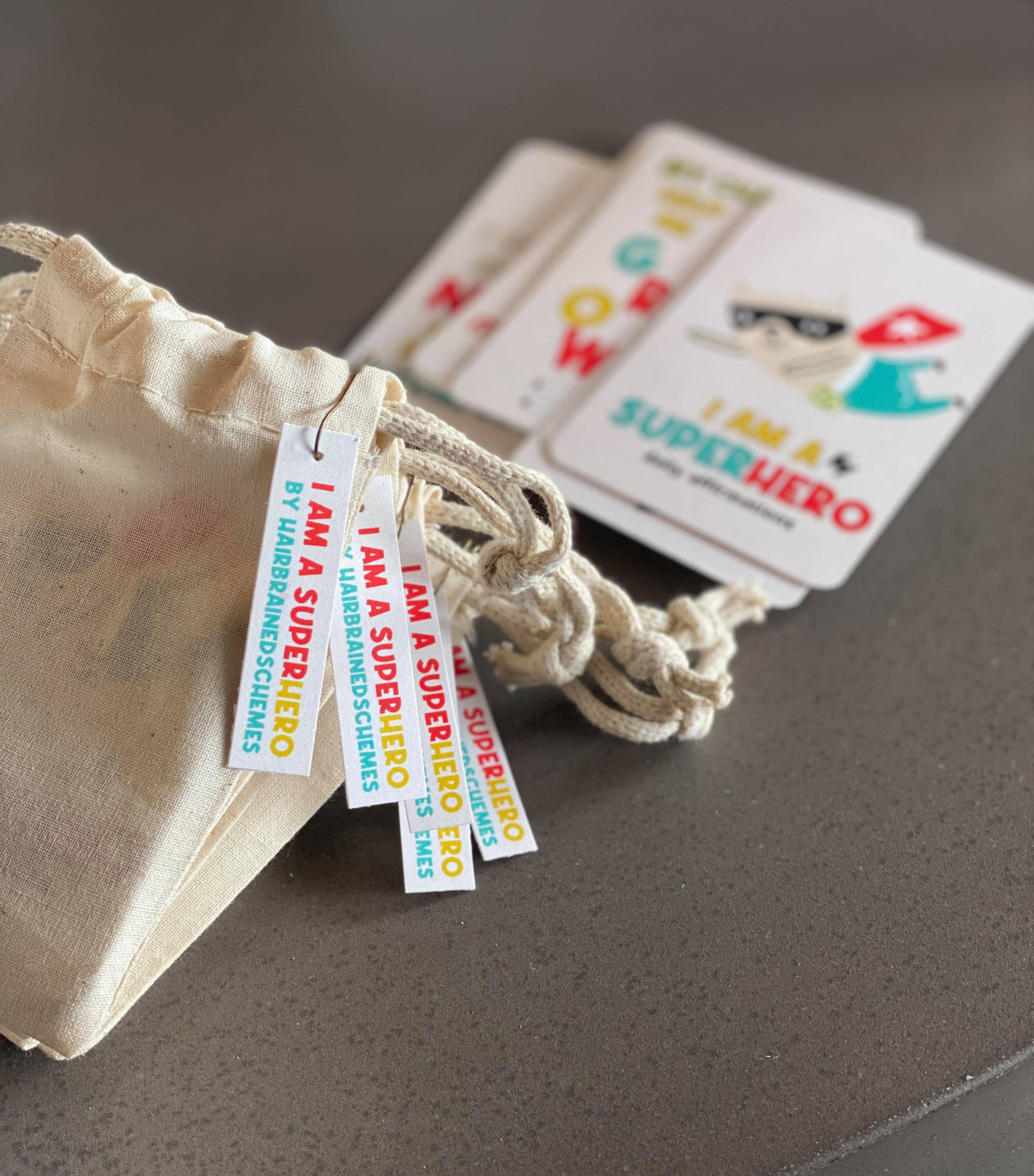 Children Superhero Affirmation Cards, Affirmations Cards for Kids ...
