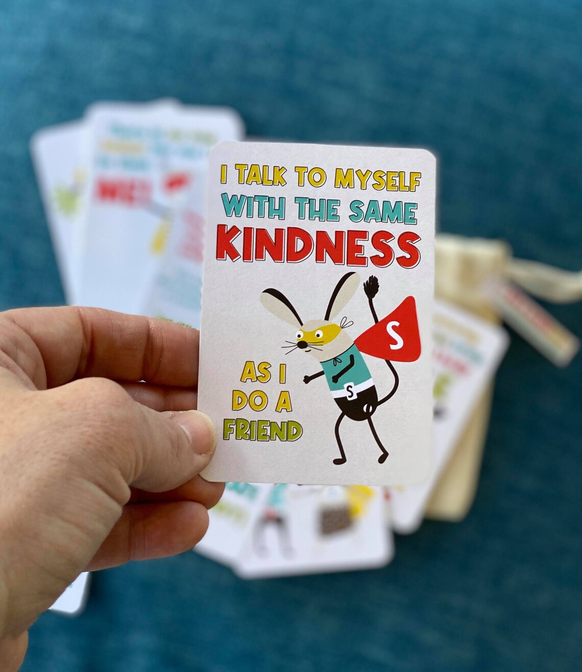 Children Superhero Affirmation Cards, Affirmations Cards for Kids ...