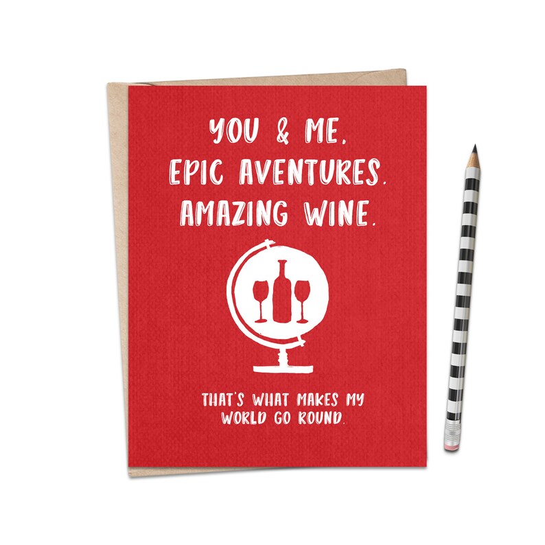 Funny Wine Card | When All Else Fails Drink Wine | Wine Card for Friend ...