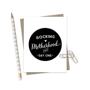 Tarjeta de Día de las Madres de Sweet Love / Tarjeta de Felicitación del Día de las Madres / Tarjeta para Mamá / Tarjeta de Amor de Mamá / Tarjeta de Maternidad