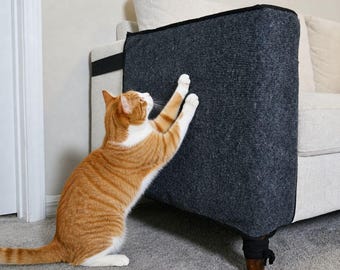 Cat Couch Protector for Furniture, Sofa Armrest Cover, Cat Scratch Protection, Pet Furniture Guard, Anti Scratch Sofa Protector