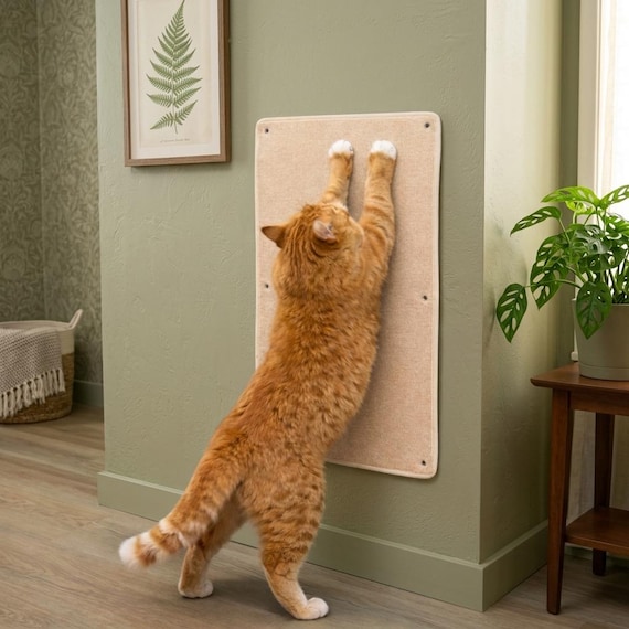 Cat Scratcher, Wall Cat Scratcher, Corner Cat Scratcher, Cat Scratching Mat, Cat Scratch Pad, Cat Furniture Protector