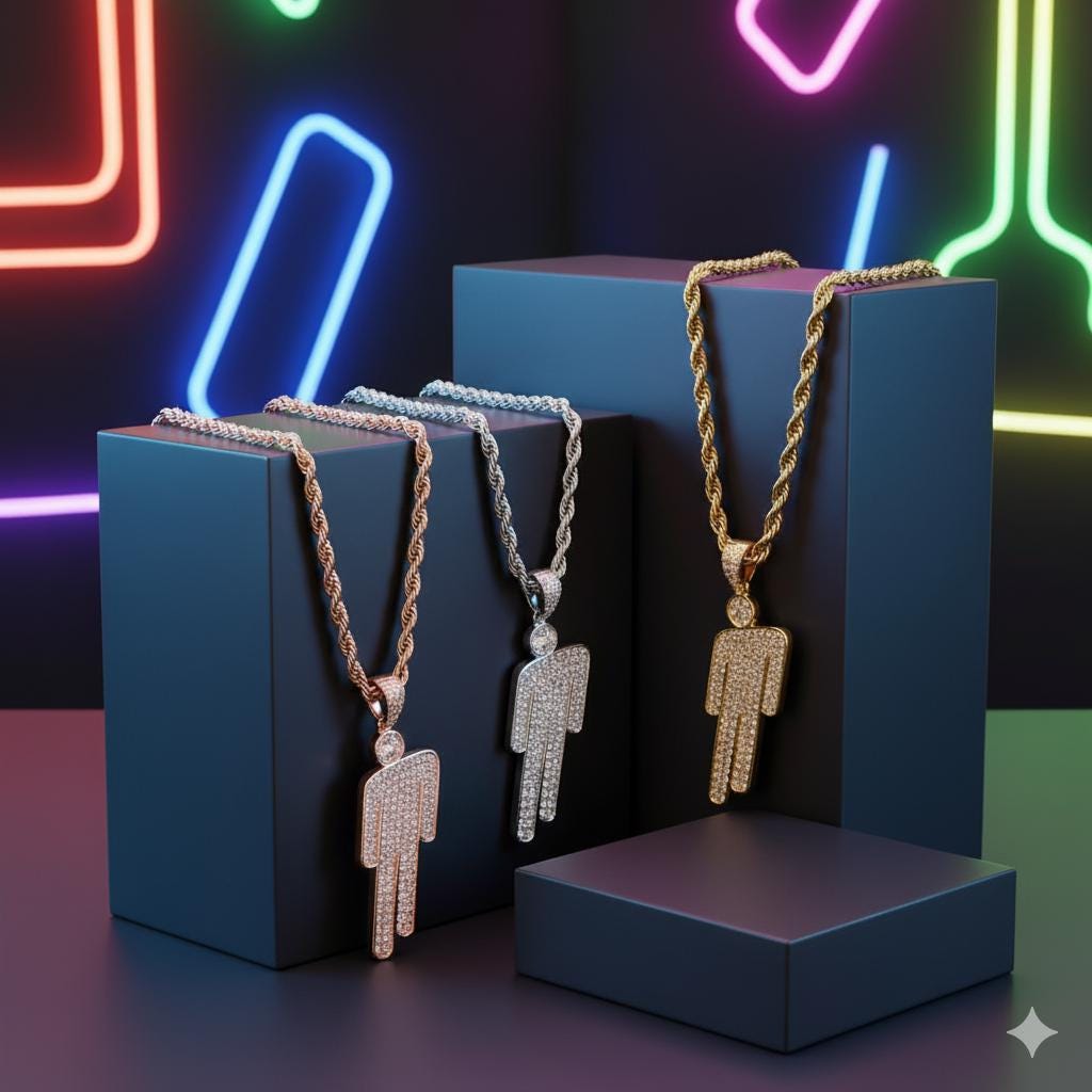 Black billie eilish blohsh necklace - Etsy 日本