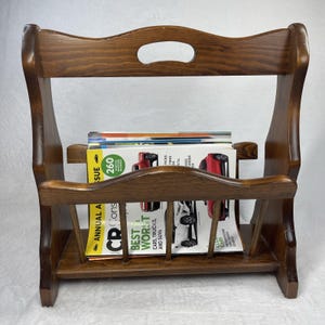 Vintage Magazine Rack - Etsy