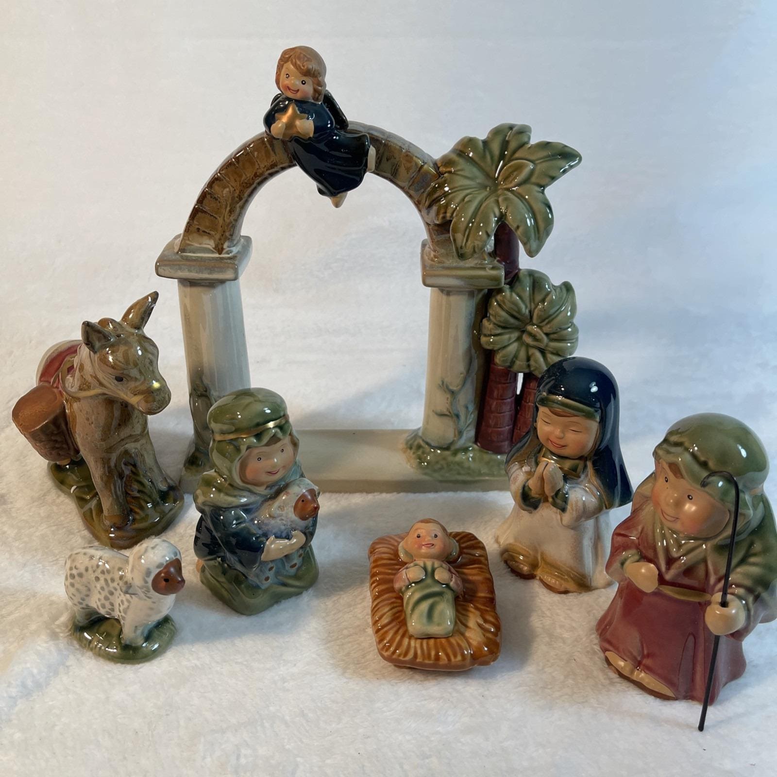 Porcelain Nativity - Etsy