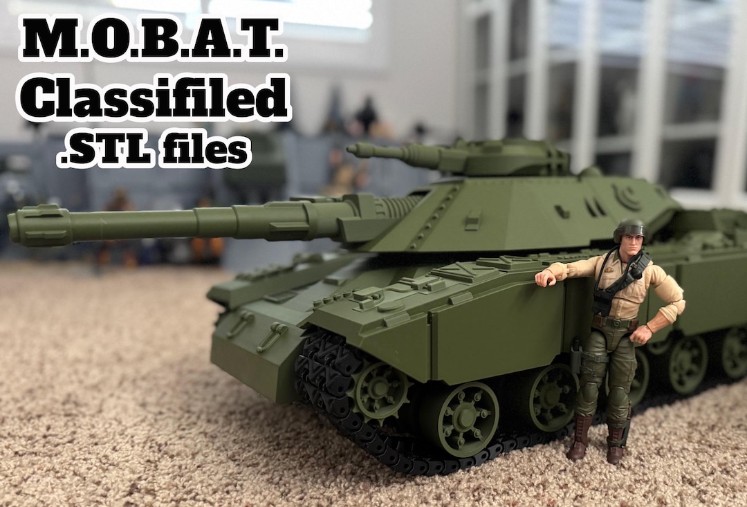 GI JOE MOBAT 1.12 Assembled Parts - Etsy