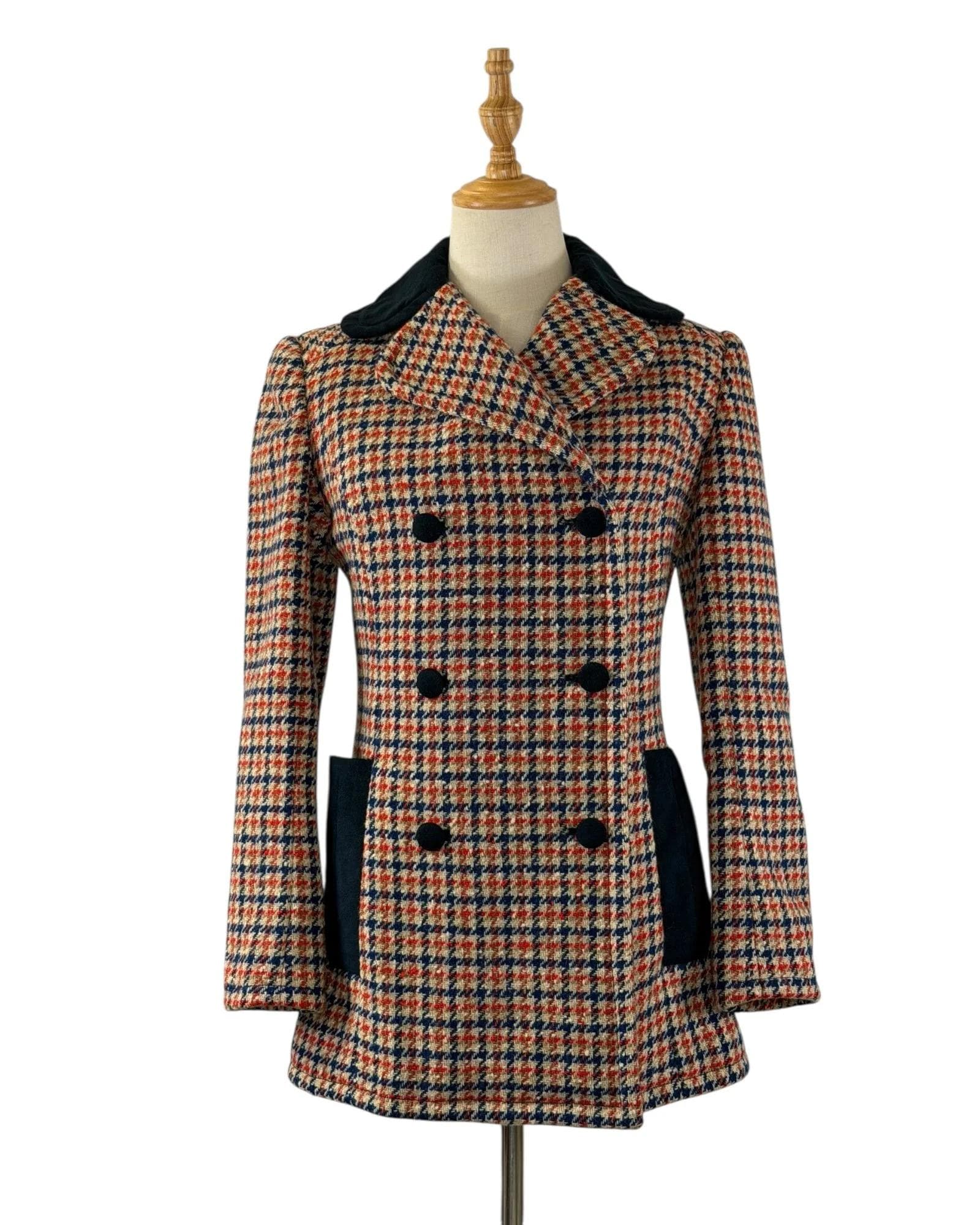 60s Double Breasted Blazer - Etsy