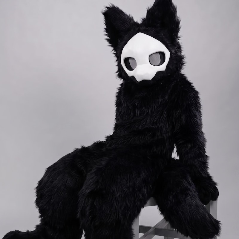 Full Wolf Furry Suit - Etsy