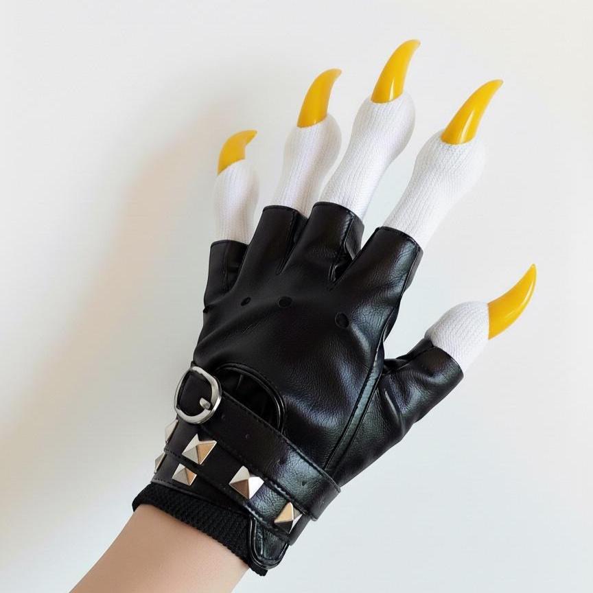 爪付き肉球グローブ – ケモノコスプレミトン、かわいい着ぐるみファー