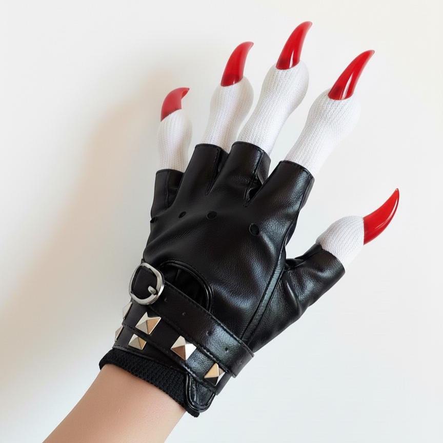 爪付き肉球グローブ – ケモノコスプレミトン、かわいい着ぐるみファー