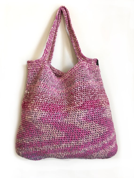 crochet bag material